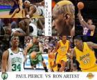 NBA Finalleri 2009-10, Küçük İlet, Paul Pierce (Celtics) Artest) (Lakers Ron vs
